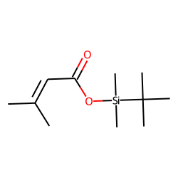 3,3-Dimethylacrylic acid, tert-butyldimethylsilyl ester
