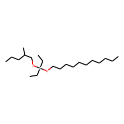 Silane, diethyl(2-methylpentyloxy)undecyloxy-