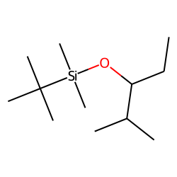 2-Methyl-3-pentanol, tert-butyldimethylsilyl ether