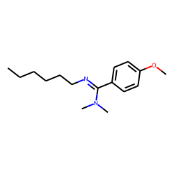 N,N-Dimethyl-N'-hexyl-p-methoxybenzamidine