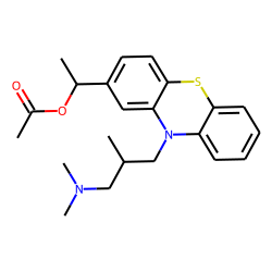 Acepromethazine M (dihydro-), monoacetylated