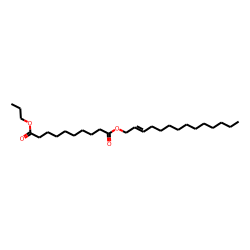 Sebacic acid, propyl tetradec-2-enyl ester