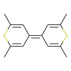 Bithiopyranylidene, 2,2',6,6'-tetramethyl-