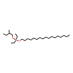 Silane, diethylheptadecyloxy(2-methylbutoxy)-