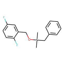 2,5-Difluorobenzyl alcohol, benzyldimethylsilyl ether