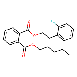 Phthalic acid, 2-(2-fluorophenyl)ethyl pentyl ester