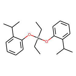 Silane, diethyldi(2-isopropylphenoxy)-