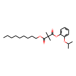 Dimethylmalonic acid, 2-isopropoxyphenyl nonyl ester