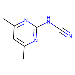 2-Pyrimidinecarbamonitrile, 4,6-dimethyl-