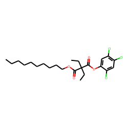 Diethylmalonic acid, decyl 2,4,5-trichlorophenyl ester