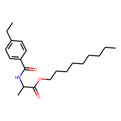 D-Alanine, N-(4-ethylbenzoyl)-, nonyl ester