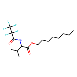 l-Valine, n-pentafluoropropionyl-, octyl ester