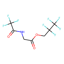 Glycine, N-trifluoroacetyl-, 2,2,3,3,3-pentafluoropropyl ester
