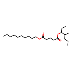 Glutaric acid, decyl 4-methylhept-3-yl ester