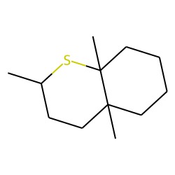 trans, cis-2-Methyl-1-thiadecalin