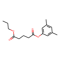 Glutaric acid, 3,5-dimethylphenyl propyl ester