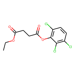 Succinic acid, ethyl 2,3,6-trichlorophenyl ester