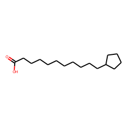 Cyclopentaneundecanoic acid