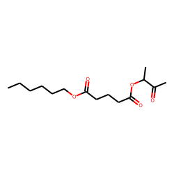 Glutaric acid, hexyl 3-oxobut-2-yl ester