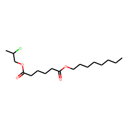 Adipic acid, 2-chloropropyl octyl ester