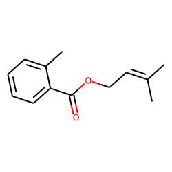 o-Toluic acid, 3-methylbut-2-enyl ester