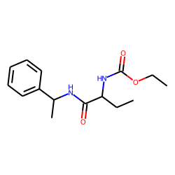 L-«alpha»-Aminobutyric acid, N-ethoxycarbonyl, (S)-1-phenylethylamide