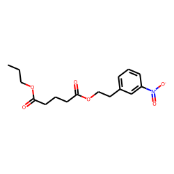 Glutaric acid, 3-nitrophenethyl propyl ester