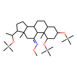 5«xi»-Pregnan-11-one, 1«xi»,3«xi»,20«xi»-trihydroxy, MO-TMS