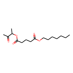 Glutaric acid, heptyl 3-oxobut-2-yl ester