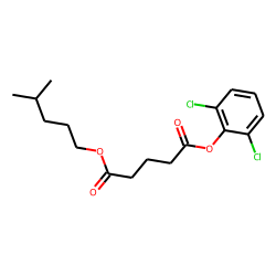 Glutaric acid, 2,6-dichlorophenyl isohexyl ester