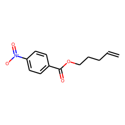 Benzoic acid, 4-nitro, 4-pentenyl ester