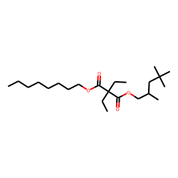 Diethylmalonic acid, octyl 2,4,4-trimethylpentyl ester