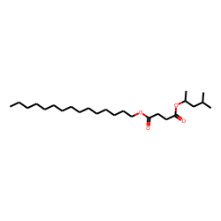 Succinic acid, 4-methylpent-2-yl pentadecyl ester