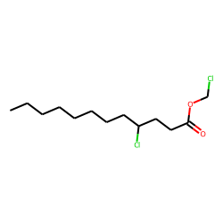 Chloromethyl 4-chlorododecanoate