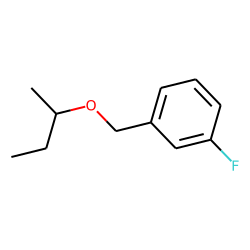 (3-Fluorophenyl) methanol, 1-methylpropyl ether