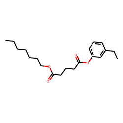 Glutaric acid, 3-ethylphenyl heptyl ester