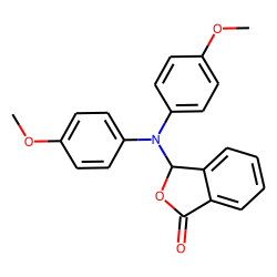 3-[Bis(4-methoxyphenyl)amino]-2-benzofuran-1(3h)-one
