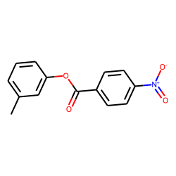 4-Nitrobenzoic acid, 3-methylphenyl ester