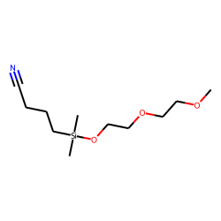 Diethylene glycol methyl ether, (3-cyanopropyl)dimethylsilyl ether