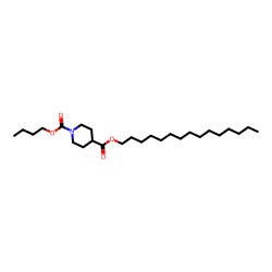 Isonipecotic acid, N-butoxycarbonyl-, pentadecyl ester