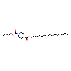 Isonipecotic acid, n-butoxycarbonyl-, pentadecyl ester