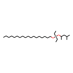 Silane, diethyl(4-methylpent-2-yloxy)octadecyloxy-