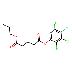Glutaric acid, propyl 2,3,4,5-tetrachlorophenyl ester