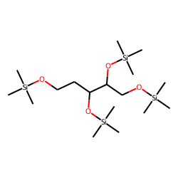 2-deoxyribitol, TMS