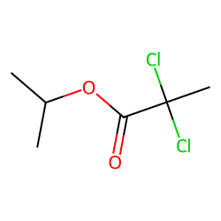 Isopropyl, a,a-dichloropropionate