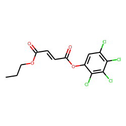 Fumaric acid, propyl 2,3,4,5-tetrachlorophenyl ester