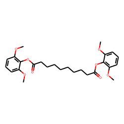 Sebacic acid, di(2,6-dimethoxyphenyl) ester