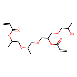 diacrylate of tri-propoxylated glycerol (Acrylic acid 1-[2-(2-acryloyloxy-propoxy)-propoxymethyl]-2-(2-hydroxy-propoxy)-ethyl ester)