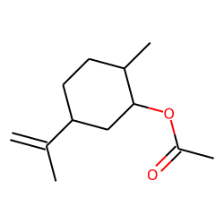 Isodihydrocarveol, acetate
