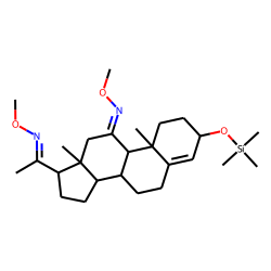 4-Pregnen-3-«beta»-ol-11,20-dione, MO-TMS